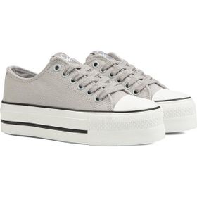 Benetton BN-30935 Gri Kadın Spor Ayakkabı