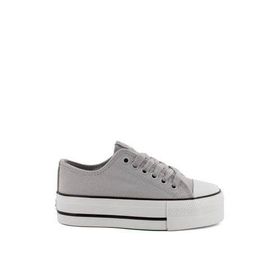 Benetton BN-30935 Gri Kadın Spor Ayakkabı