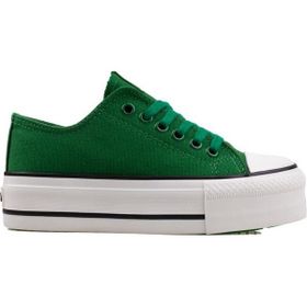 Benetton BN-30935 Yeşil Kadın Spor Ayakkabı