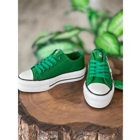 Benetton BN-30935 Yeşil Kadın Spor Ayakkabı