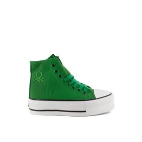 Benetton BN-30939 Yeşil Kadın Spor Ayakkabı