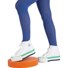 Benetton BN-30944-3114 Beyaz Yeşil Kadın Spor Ayakkabı