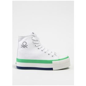 Benetton BN-30944 Yeşil Kadın Sneaker