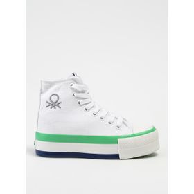 Benetton BN-30944 Yeşil Kadın Sneaker