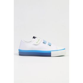 Benetton BN-30977-3394 Beyaz Mavi Çocuk Spor Ayakkabı