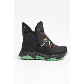 Benetton BN-50046 Siyah Yeşil Erkek Bot