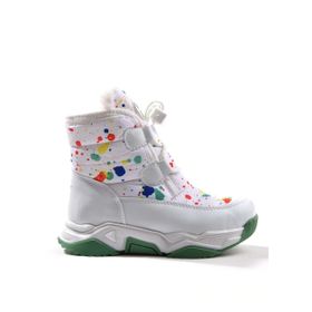 Benetton BN-50050 Beyaz Yeşil Kız Çocuk Bot