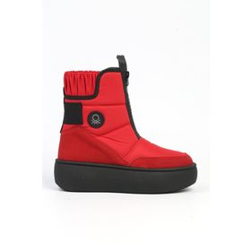 Benetton BN-50068 3695 Kırmızı Kadın Bot