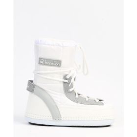 Benetton BN-50085 3831 Beyaz Kadın Bot