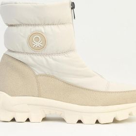 Benetton BN-50107 Bej Kadın Bot