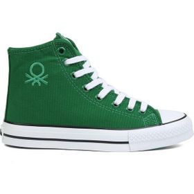 Benetton BN-90628 Yeşil Kadın Spor Ayakkabı