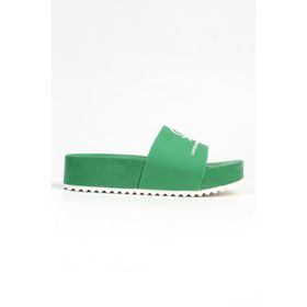 Benetton BN1211 Yeşil Kadın Terlik