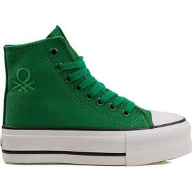 Benetton BN30939 Yeşil Kadın Spor Ayakkabı