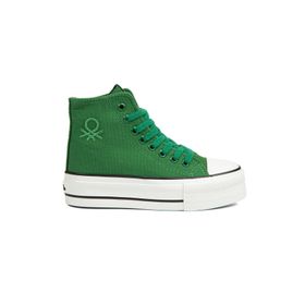 Benetton BN30939 Yeşil Kadın Spor Ayakkabı