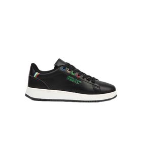 Benetton BNI-10060 Siyah-Beyaz Kadın Ayakkabı