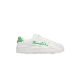 Benetton BNI-10102 Platform Beyaz-Yeşil Kadın Ayakkabı