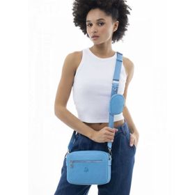 Benetton BNT-1051 Mavi Kadın Omuz Çantası
