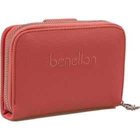 Benetton BNT 1303 Mercan Nano Orta Boy Kadın Cüzdan
