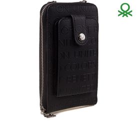 Benetton BNT 779 Siyah Kadın Çapraz Askılı Küçük Çanta