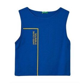Benetton BNT-B054 TOP Mavi Çocuk Tişört