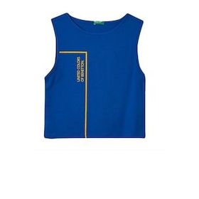 Benetton BNT-B054 TOP Mavi Çocuk Tişört