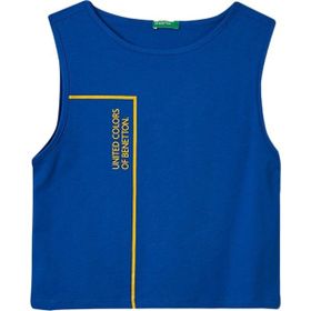 Benetton BNT-B054 TOP Mavi Çocuk Tişört