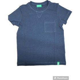 Benetton BNT-B21405-001 Siyah Erkek Çocuk T-shirt