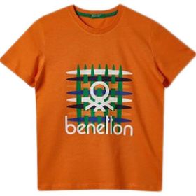Benetton BNT-B243 TOP Turuncu Erkek Çocuk T-shirt