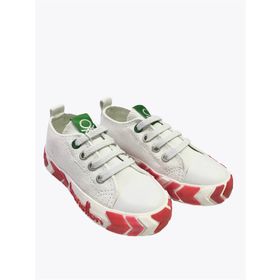 Benetton BNT-BN-30642 Beyaz Fuşya Çocuk Spor Ayakkabı