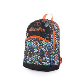 Benetton BNT03673 Siyah-Turuncu Erkek Çocuk Okul Çantası