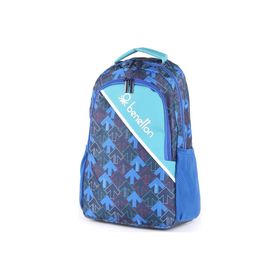 Benetton BNT03725 Lacivert Erkek Çocuk Okul Çantası