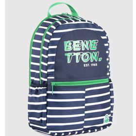 Benetton BNT03745 Lacivert Unisex Sırt Çantası