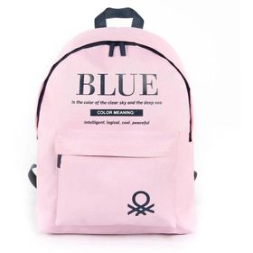 Benetton BNT03801 Pembe Kadın Sırt Çantası