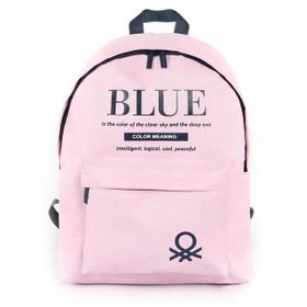 Benetton BNT03801 Pembe Kadın Sırt Çantası