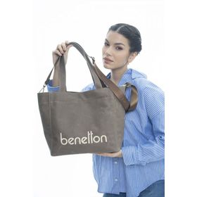 Benetton BNT1163 Kahve Kadın Omuz Çantası
