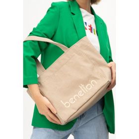 Benetton BNT1163 Kum Kadın Omuz Çantası