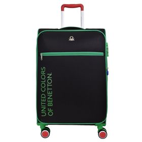 Benetton BNT2100-01 Siyah Büyük Boy Valiz
