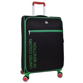Benetton BNT2100-01 Siyah Büyük Boy Valiz