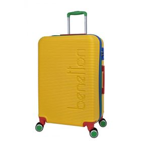 Benetton BNT500 Sarı Büyük Boy Valiz
