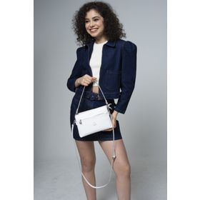 Benetton Bnt644 Beyaz Kadın Çapraz Çanta