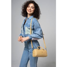 Benetton BNT786 Sarı Kadın Çapraz Çanta