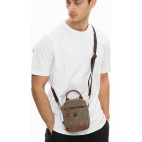 Benetton BNT994 Kahverengi Erkek Çapraz Çanta