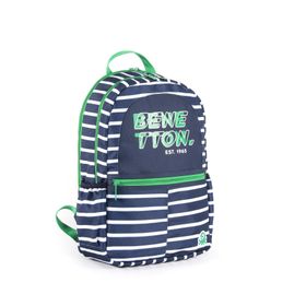 Benetton Çift Bölme 3745 Sırt Çantası