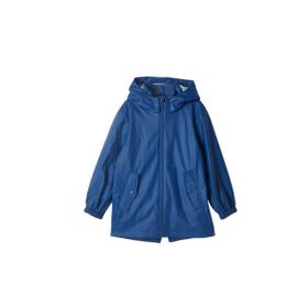 Benetton Lacivert Çıkarılabilir Kapüşonlu Astarlı Erkek Çocuk Yağmurluk