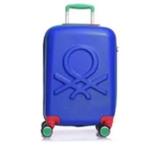 Benetton Trolley 50 cm Mavi Kırmızı Unisex Valiz