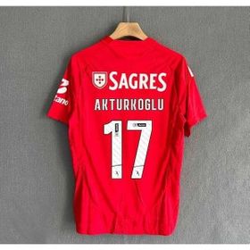 Benfica 2024-2025 Yeni Sezon Kırmızı Kerem Aktürkoğlu Forması