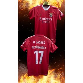 Benfica 2024-2025 Yeni Sezon Kırmızı Kerem Aktürkoğlu Forması