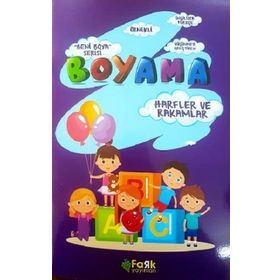 Beni Boya Serisi Harfler ve Rakamlar - Tuğçe Yeşilbayrak
