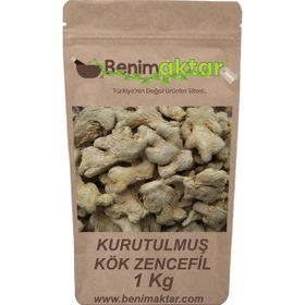 Benim Aktar 1 kg Kurutulmuş Zencefil Kök