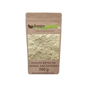 Benim Aktar 500 Gr Toz Beyaz Kil Kaolen Kil
